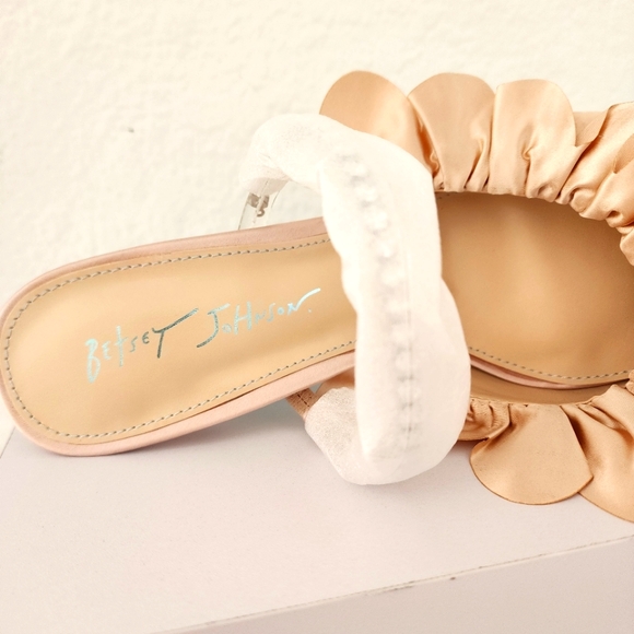 Betsey Johnson Original Jayde Nude Sandal. Size 8.5 - Picture 6 of 14